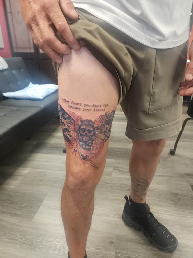 Explore love you to the moon and back tattoo ideas, creative tattoo ideas in West Bend, available at Frenchys Tattoos & Co LLC