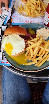 Hamburger du Restaurant américain Indiana Café - Montparnasse à Paris - n°18