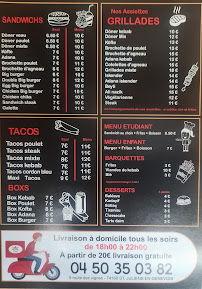 Royal Grill Restaurant à Saint-Julien-en-Genevois menu