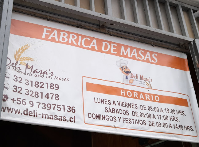 Opiniones de Fábrica de Masas Deli Masas en Valparaíso - Panadería