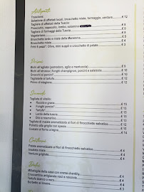 Menu / carte de Agriturismo il Truscione à Ischia di Castro