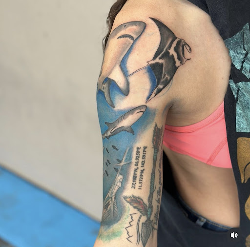 Explore green day tattoo ideas, creative tattoo ideas in Fort Myers, available at Loyal 2 The Coil Tattoos & Piercings (Edison Mall Location Entrance F)