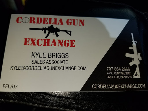 Gun Shop «Cordelia Gun Exchange», reviews and photos, 4733 Central Way, Fairfield, CA 94534, USA