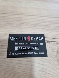 Photos du propriétaire du 🌯 MEFTUN KEBAB 🥙 Reprise 10 Janvier à Saint-Étienne - n°3