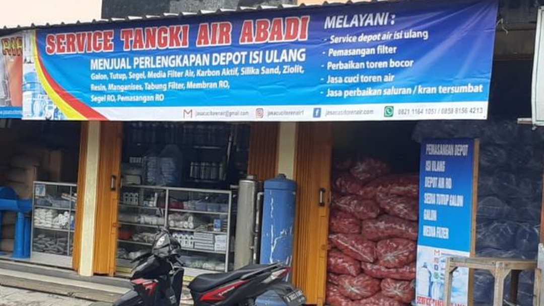 Gambar Jasa Cuci Toren Air, Service Pompa & Service Filter Air Jabodetabek