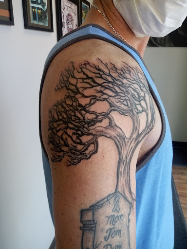 Explore nomad tattoo ideas, creative tattoo ideas in Clinton, available at steel appeal