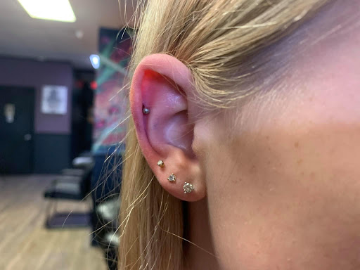 Explore mechanic tattoo sleeve ideas, creative tattoo ideas in Orange Park, available at Big City Tattoo and Piercing