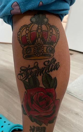 Explore cross hand tattoo ideas, creative tattoo ideas in San Antonio, available at Texas Taboo Tattoos