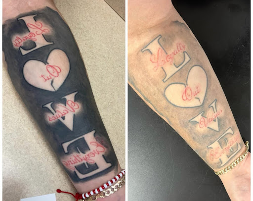 Explore d&d tattoo ideas, creative tattoo ideas in Arlington, available at Rethink Laser Tattoo Removal