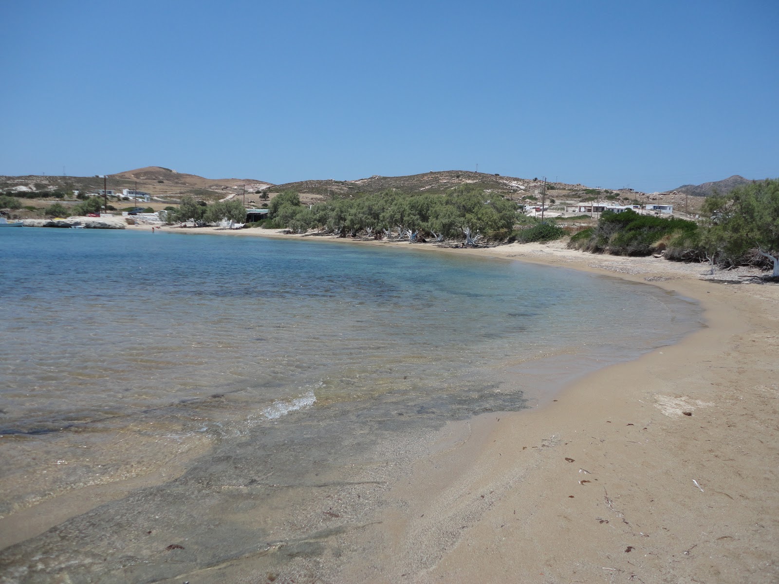Photo of Paralia Kalamitsi with turquoise pure water surface