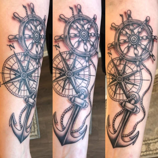 Explore one punch man tattoo ideas, creative tattoo ideas in Coquille, available at Inspired Ink Tattoo Shop