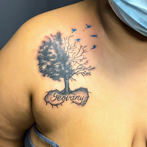 Explore cute behind the ear tattoo ideas, creative tattoo ideas in Somerset, available at Benny binnu tattoo