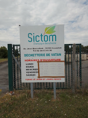 Déchetterie à Vatan