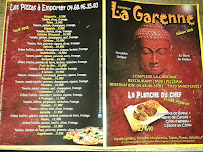 Restaurant Complexe la Garenne à Mirepeisset (le menu)