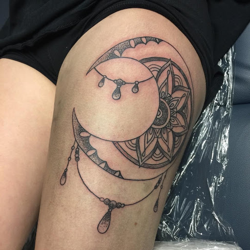 Explore dog tattoos ideas, creative tattoo ideas in Salt Lake City, available at SLC Ink Tattoo Salt Lake City, Utah