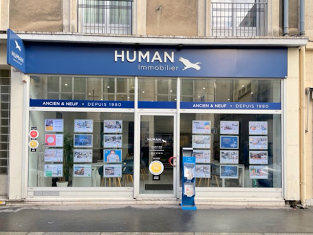 Human Immobilier Tours Les Halles à Tours (Indre-et-Loire 37)