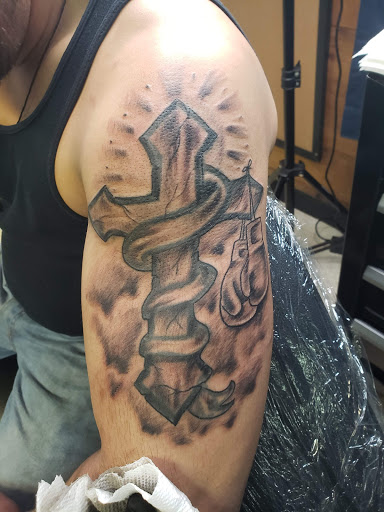 Explore tattoo ideas with husband's name, creative tattoo ideas in Leominster, available at Timeless Ink & Piercing Studio