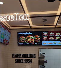 Menu / carte de BURGER KING Deutschland GmbH à Gütersloh