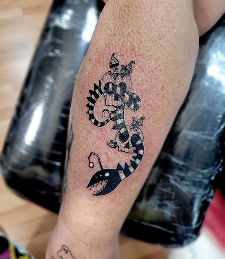 Explore heart tattoo ideas, creative tattoo ideas in Benton, available at Spectrum Tattoo