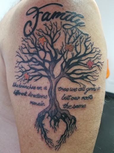 Explore widow tattoo ideas, creative tattoo ideas in Nevada, available at Generation X Tattoos and Piercings