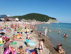 Foto di Arkhipo-Osipovka beach con costa lunga e dritta