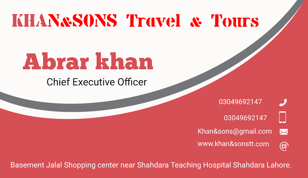 Khan and Sons Travel And Tours