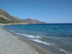 Ammoudia beach'in fotoğrafı geniş ile birlikte