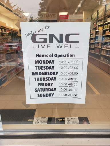 Vitamin & Supplements Store «GNC», reviews and photos, 5312 Littlerock Rd SW, Tumwater, WA 98512, USA