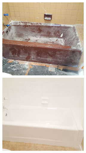 Tub Refinish Repair and Interior Painting