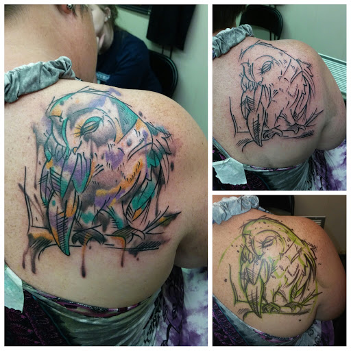 Explore tattoo wrist cover up ideas, creative tattoo ideas in Lake Jackson, available at Seven Souls Tattoo Studio