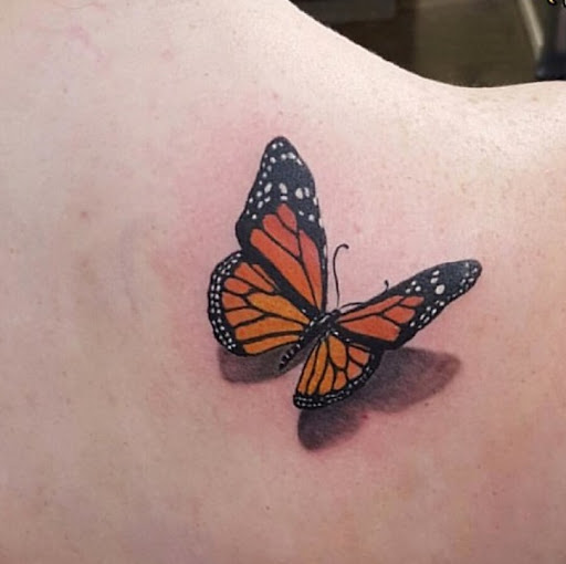 Explore hood neck tattoos ideas, creative tattoo ideas in Huntington Beach, available at Mechanical Concept Tattoo