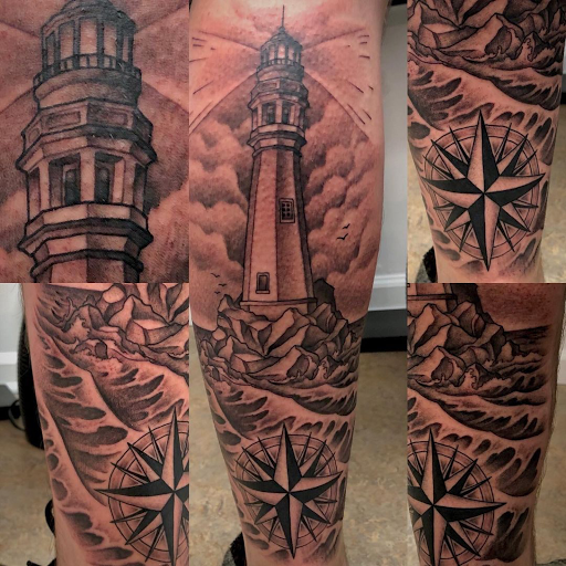 Explore rockabilly tattoo ideas, creative tattoo ideas in Virginia Beach, available at Studio Evolve