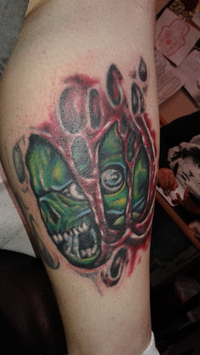 Find inbetween boob tattoo ideas for your next unique tattoo in Salt Lake City at The Artist Den