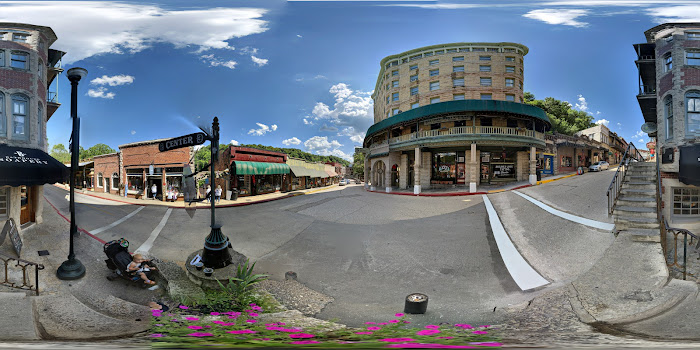 Park near Ozarka Lodge Eureka Springs