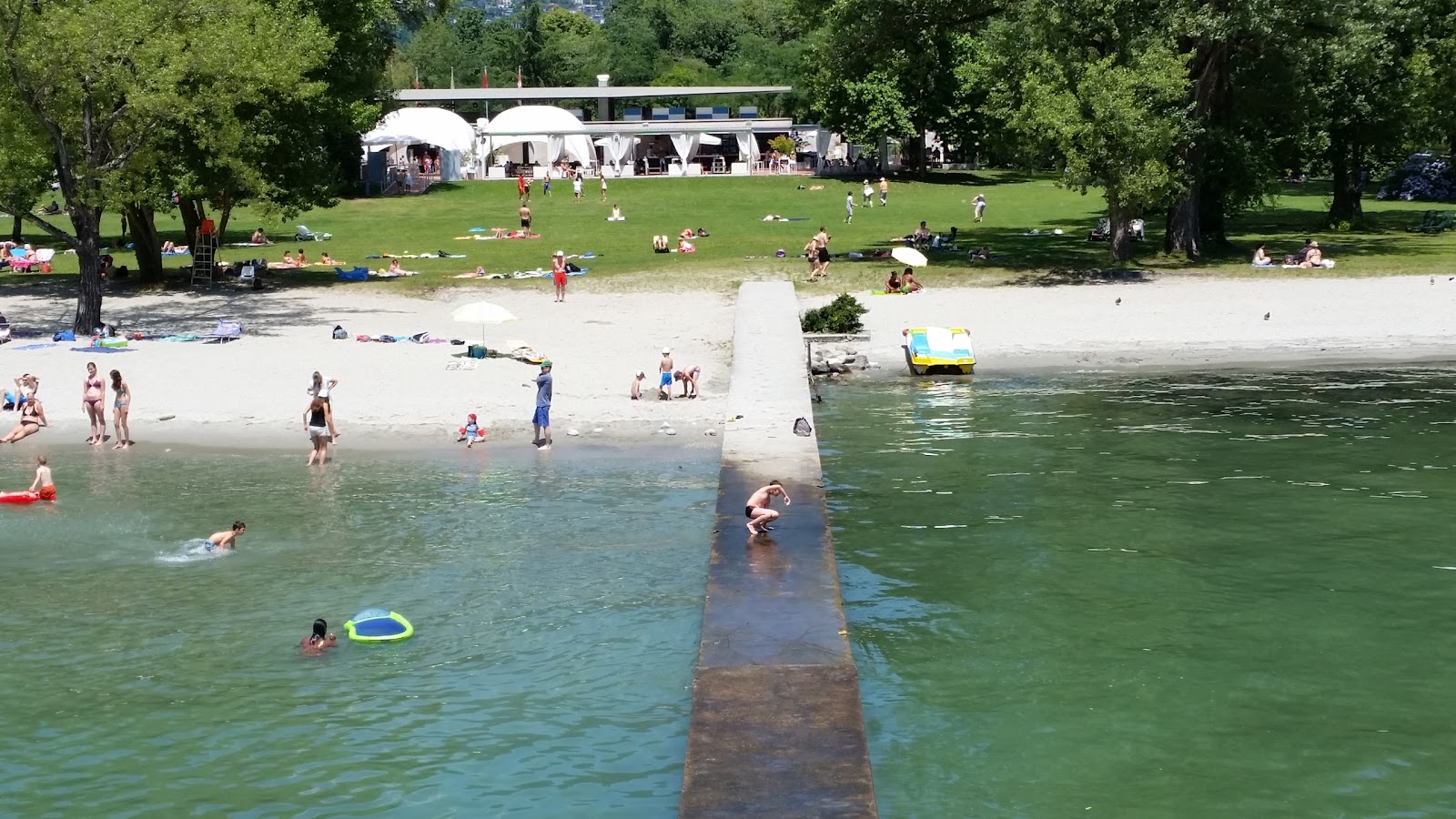 Foto di Lido di Ascona area del resort sulla spiaggia