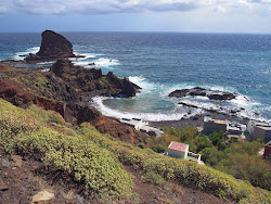 Foto von Playa Casas Blancas mit geräumige bucht