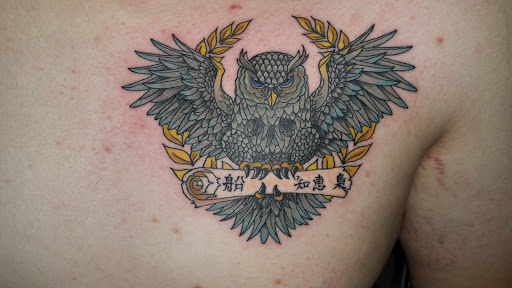 Explore simple guy tattoo ideas, creative tattoo ideas in Foley, available at Black Sheep Custom Tattoos and Piercings