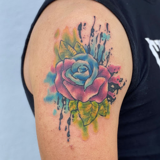 Explore silhouette tattoo ideas, creative tattoo ideas in Saint Petersburg, available at Foolish Pride Tattoo Co.