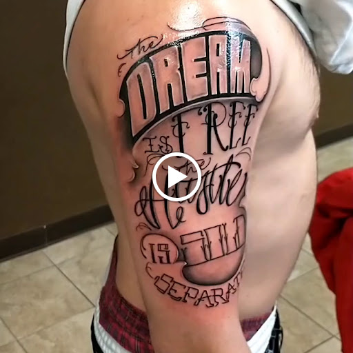 Explore cover up tattoo ideas on thigh, creative tattoo ideas in Baraboo, available at Gold Leaf Tattoo Collective and Art Gallery