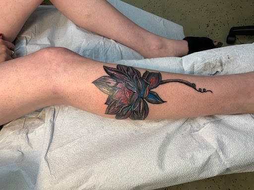 Explore black bear tattoo ideas, creative tattoo ideas in Hattiesburg, available at Sinful Aart Tattoo