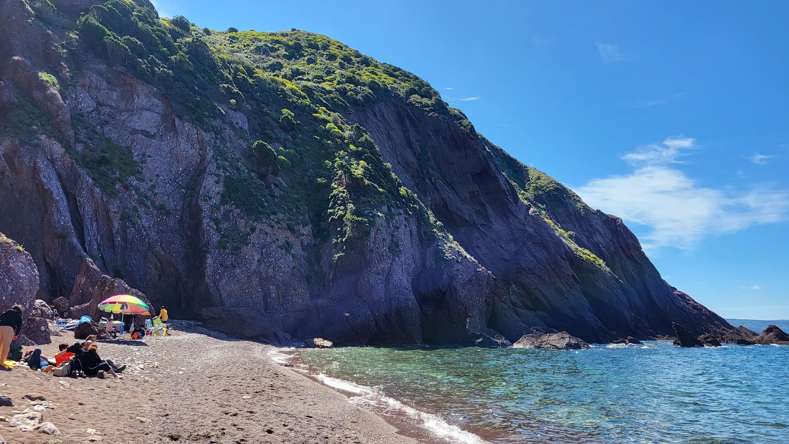 Fotografija Spiaggia di Portu Banda z visok stopnjo čistoče