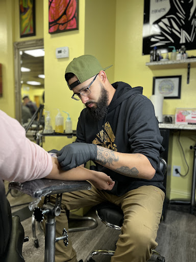 Explore alligator tattoo ideas, creative tattoo ideas in Bakersfield, available at Society 9 Tattoo and Body Art Studio