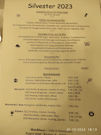 Menu du Ratsklause à Lindern