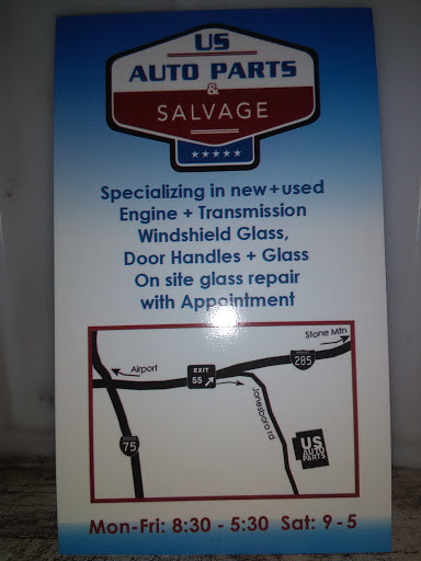 Auto Parts Store «US Auto Parts & Salvage», reviews and photos, 4020 Jonesboro Rd, Forest Park, GA 30297, USA