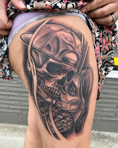 Explore fire force tattoo ideas, creative tattoo ideas in Spokane, available at DZ INK TATTOO PARLOR