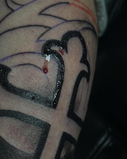 Explore pubic area tattoo ideas, creative tattoo ideas in Lawrenceburg, available at Good Luck Marys Tattoo co.