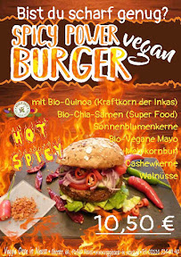 Carte du VEGGIE OASE im Herzstück des RLT à Neuss