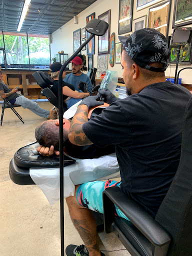 Tattoo Shop «Electric Flamingo Tattoo Co.», reviews and photos, 8668 Griffin Rd, Cooper City, FL 33328, USA