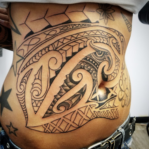 Explore line tattoo ideas for guys, creative tattoo ideas in Knoxville, available at Archangel Custom Ink Tattoo & Piercing