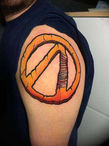 Explore chain link tattoo ideas, creative tattoo ideas in Redding, available at Blessed Ink